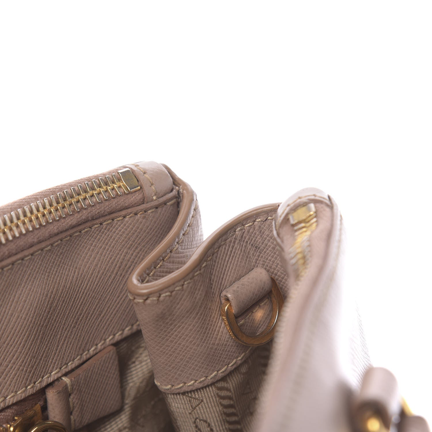 Prada Saffiano Medium Galleria Double Zip Tote Cammeo 10 of 14
