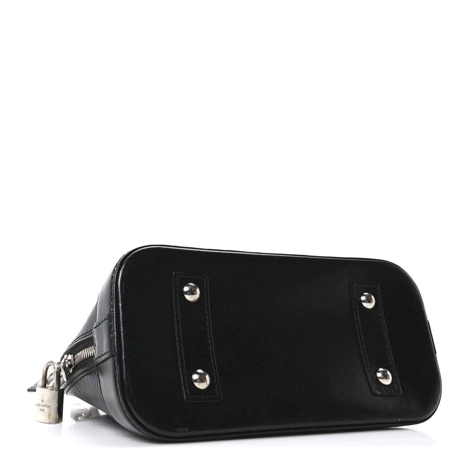 Louis Vuitton Epi Alma BB Black Black 4 of 9
