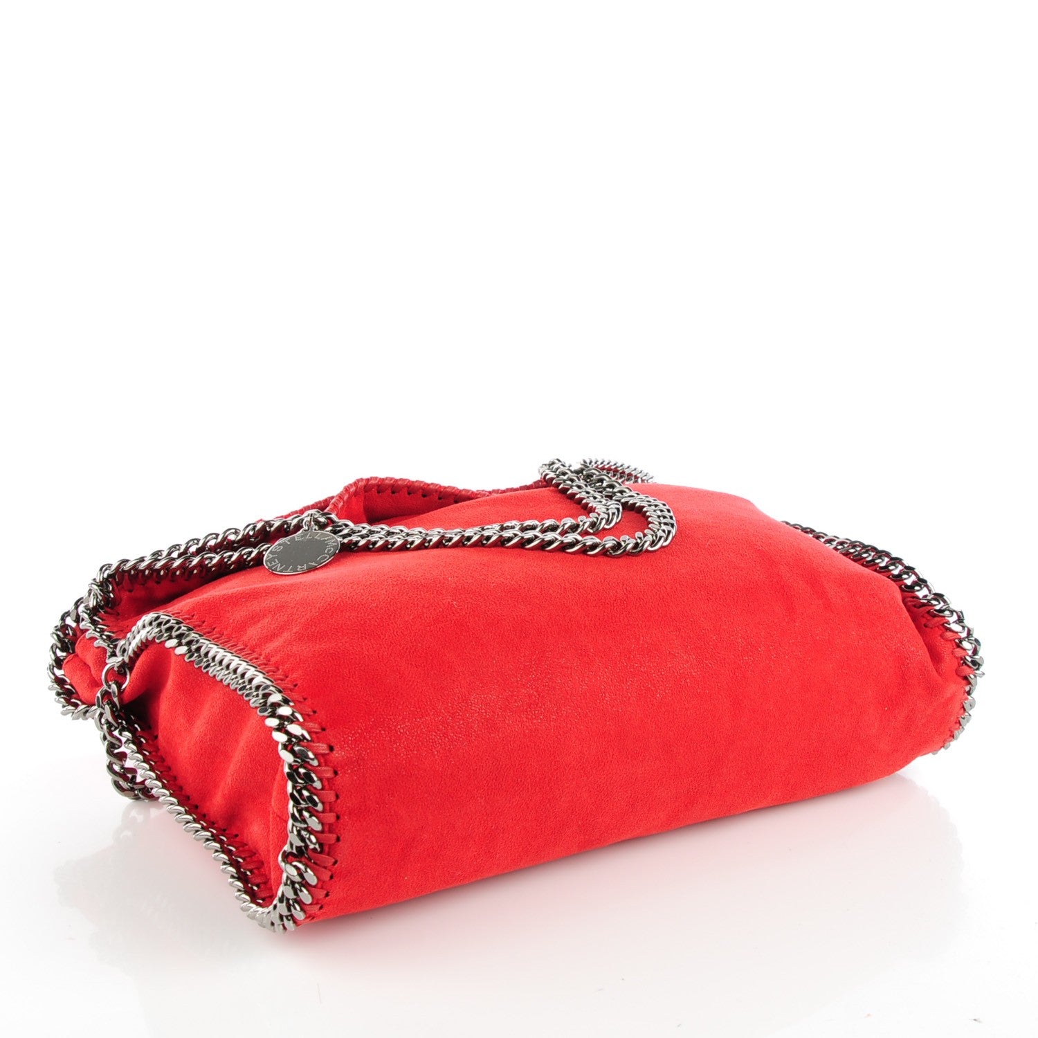 Stella McCartney Shaggy Deer Falabella Fold Over Tote Flame 3 of 7