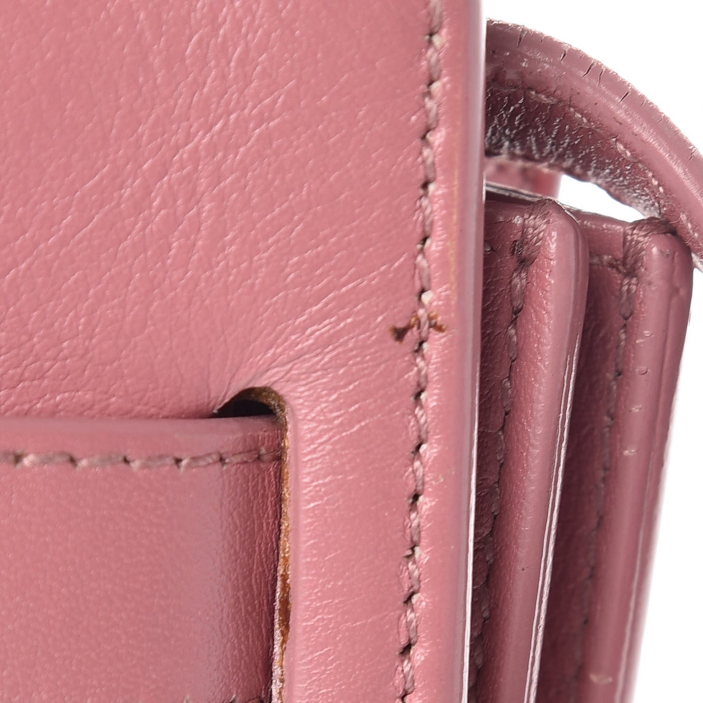 Calfskin Nano Sac De Jour Rose Dark