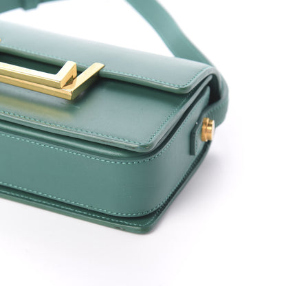 Saint Laurent Calfskin Small Classic Lulu Bag Green 8 of 8
