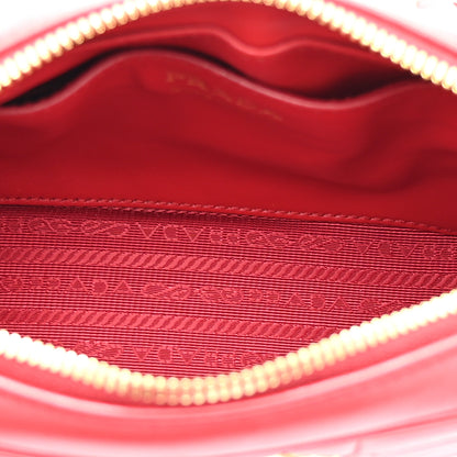 Prada Soft Calfskin Diagramme Camera Bag Rosso 5 of 10