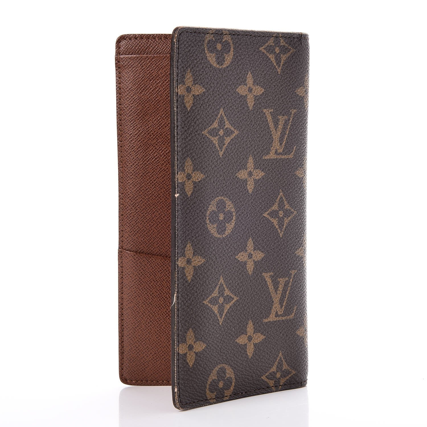 Louis Vuitton Monogram Porte Valeurs Checkbook Wallet 3 of 10