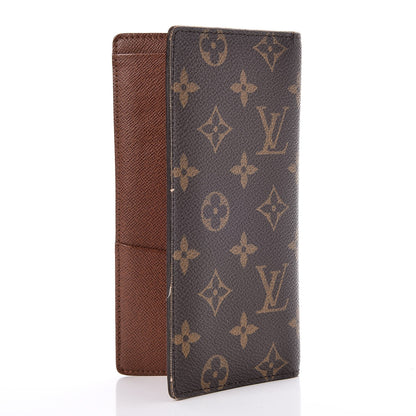 Louis Vuitton Monogram Porte Valeurs Checkbook Wallet 3 of 10