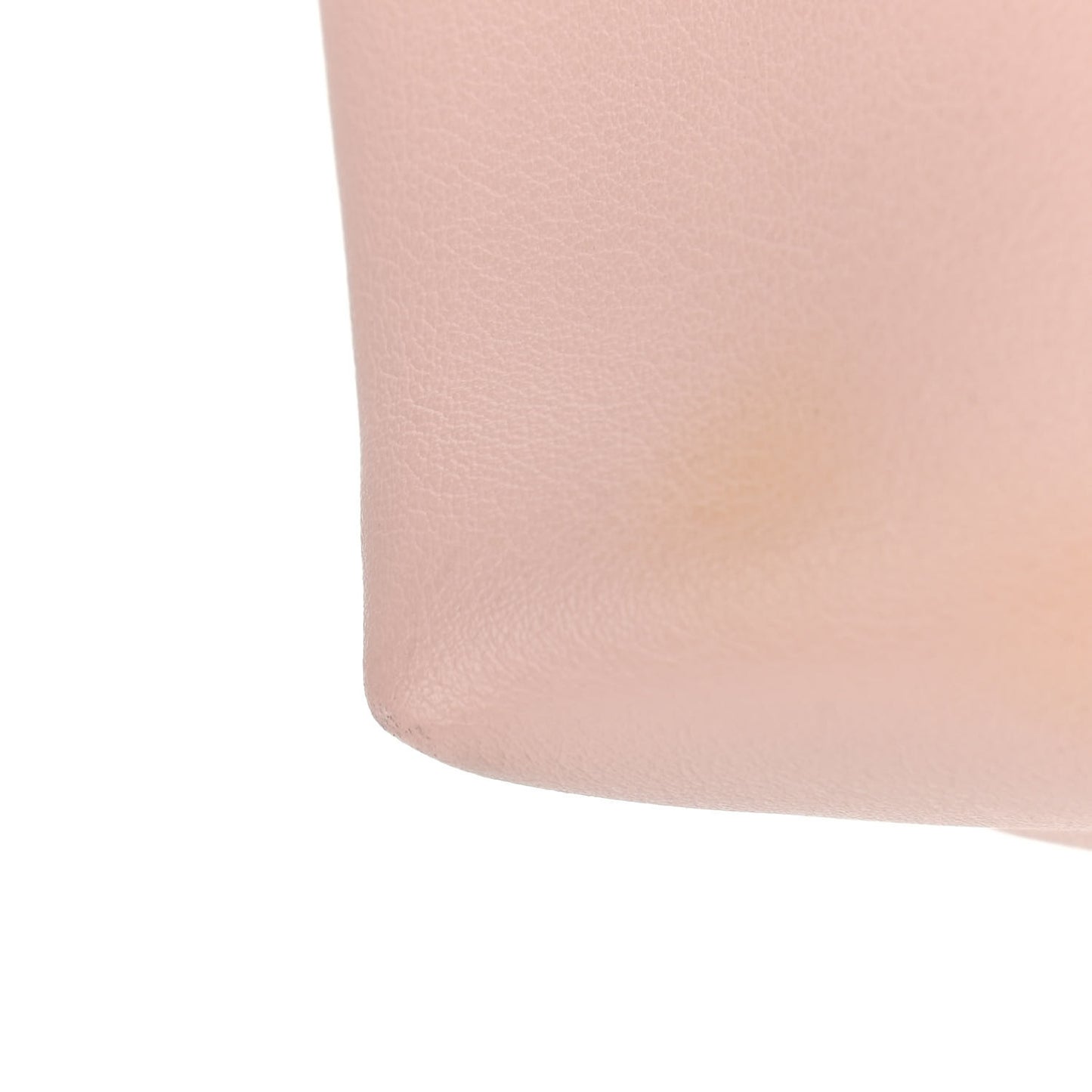 Calfskin Large Shopping Tote Pale Blush