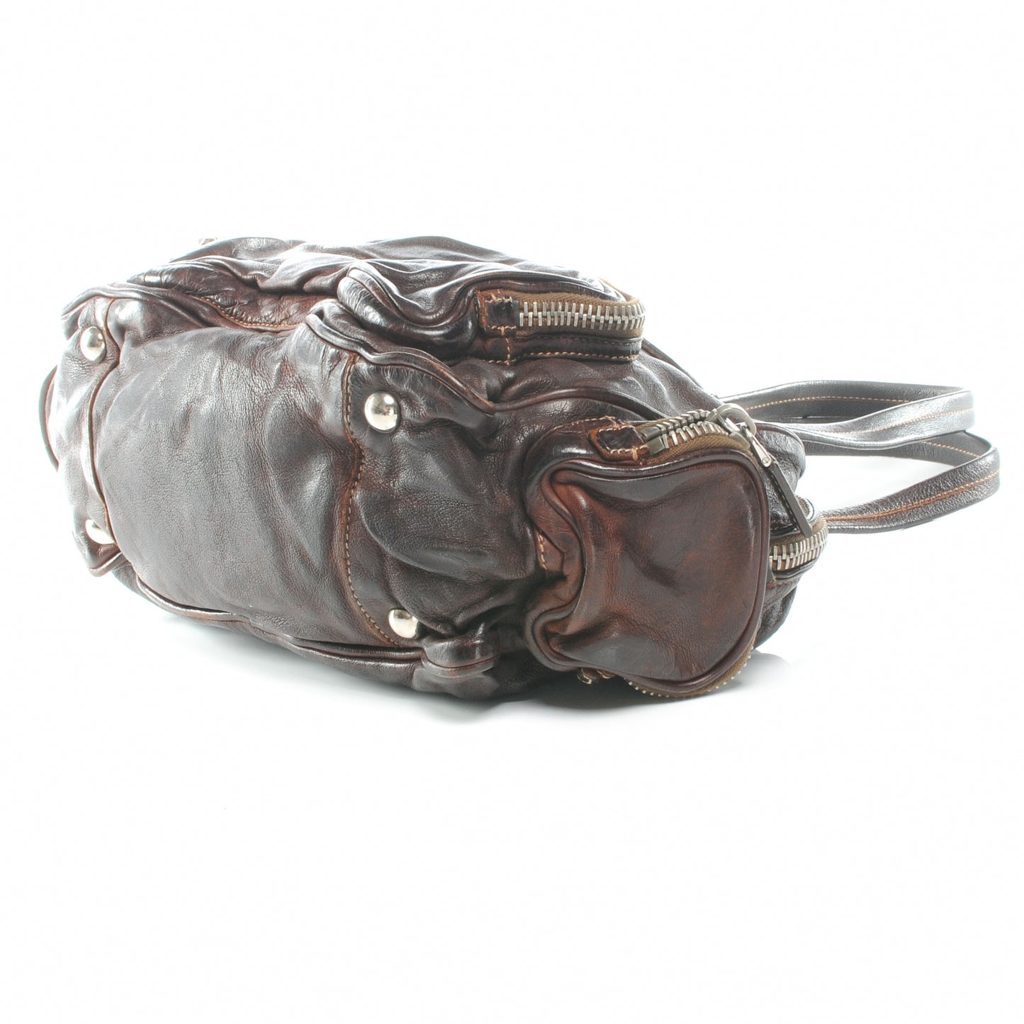 Washed Buffalo Bauletto Moro