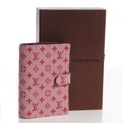 Louis Vuitton Mini Monogram Small Ring Agenda Cover Cherry 5 of 8