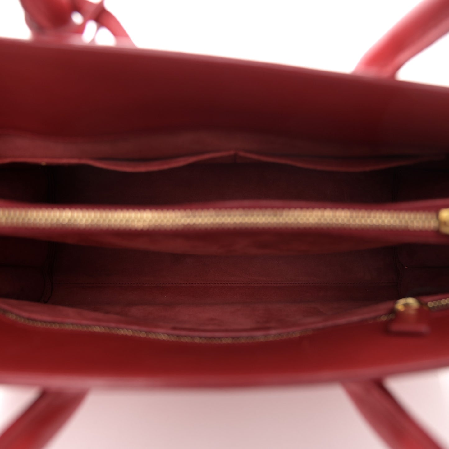 Calfskin Small Sac De Jour Rouge Orient