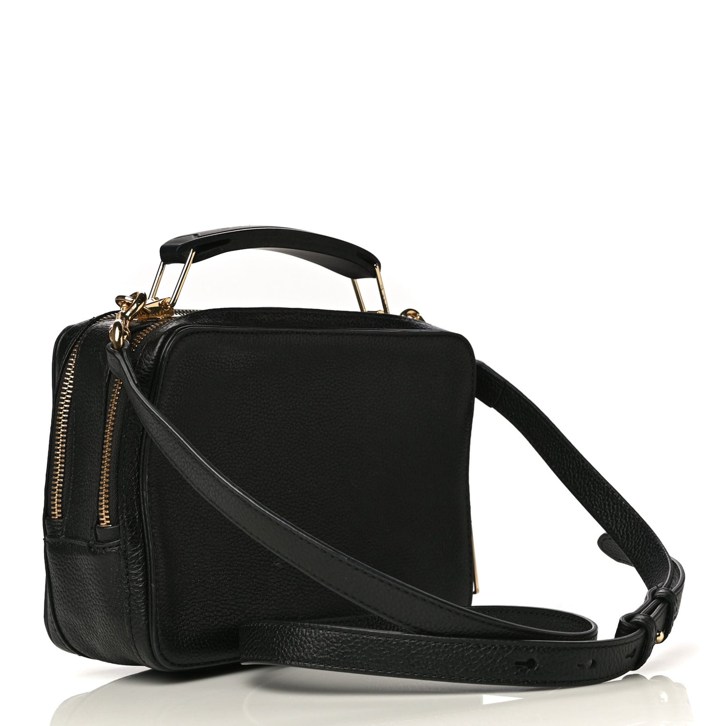 Calfskin The Box 20 Crossbody Black
