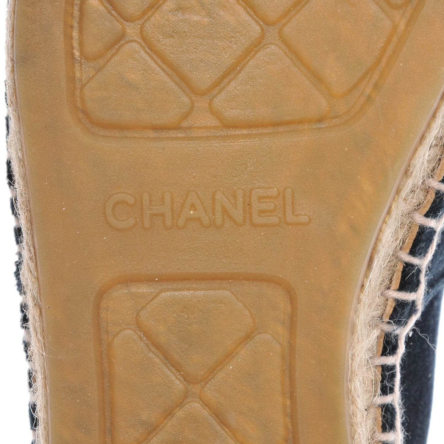 Velvet CC Espadrilles 39 Dark Navy Black