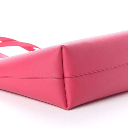 Saint Laurent Calfskin Large Shopping Tote Fuchsia 7 of 8