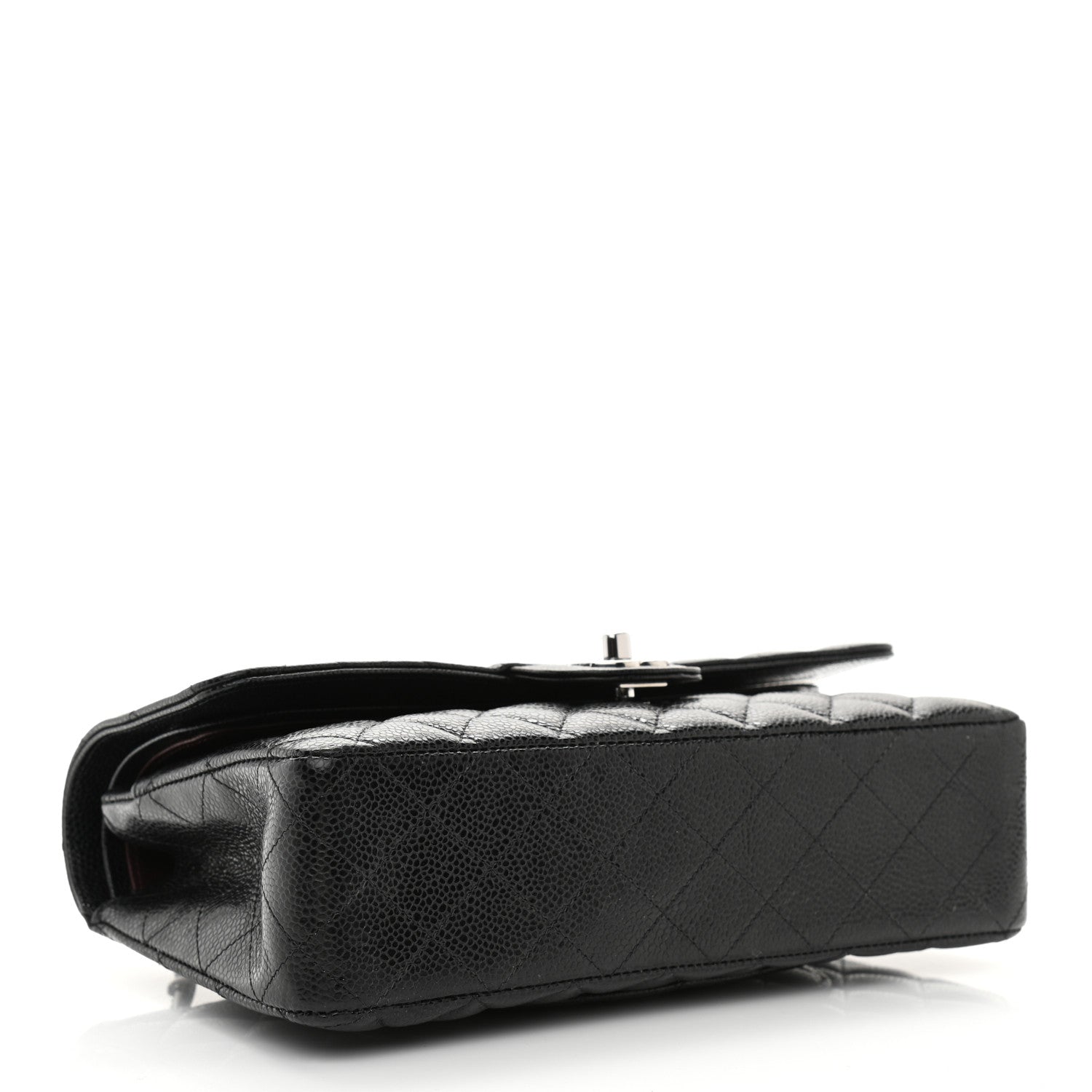 Chanel Caviar Quilted Medium Double Flap Black 4 of 12