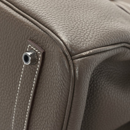 Hermes Togo Birkin 35 Etoupe 9 of 11