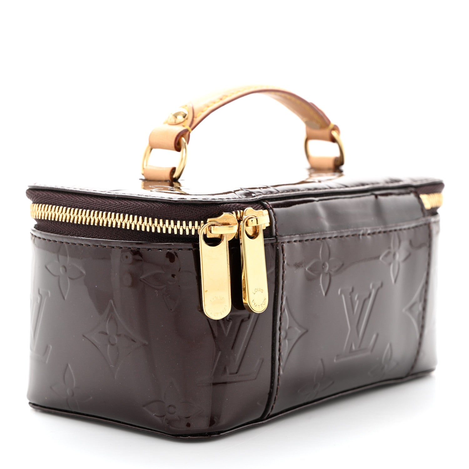 Louis Vuitton Vernis Vanity Jewel Case Amarante 1447575 – FASHIONPHILE
