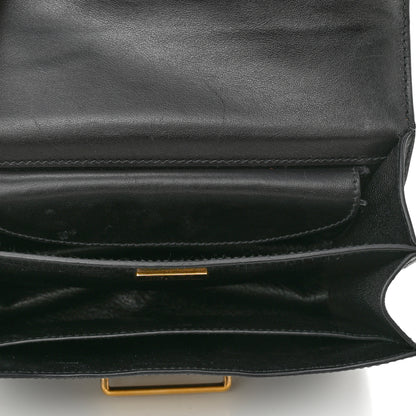Prada City Calf Saffiano Cahier Bag Black 5 of 9