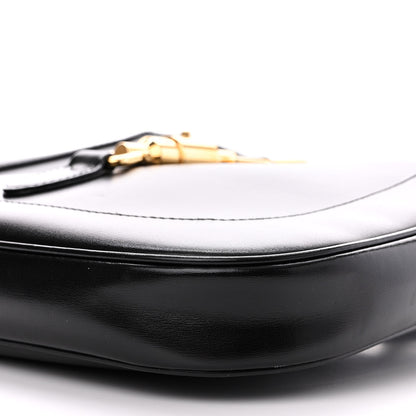 Gucci Boarded Dyana Lux Calfskin Small Jackie 1961 Hobo Black 10 of 13