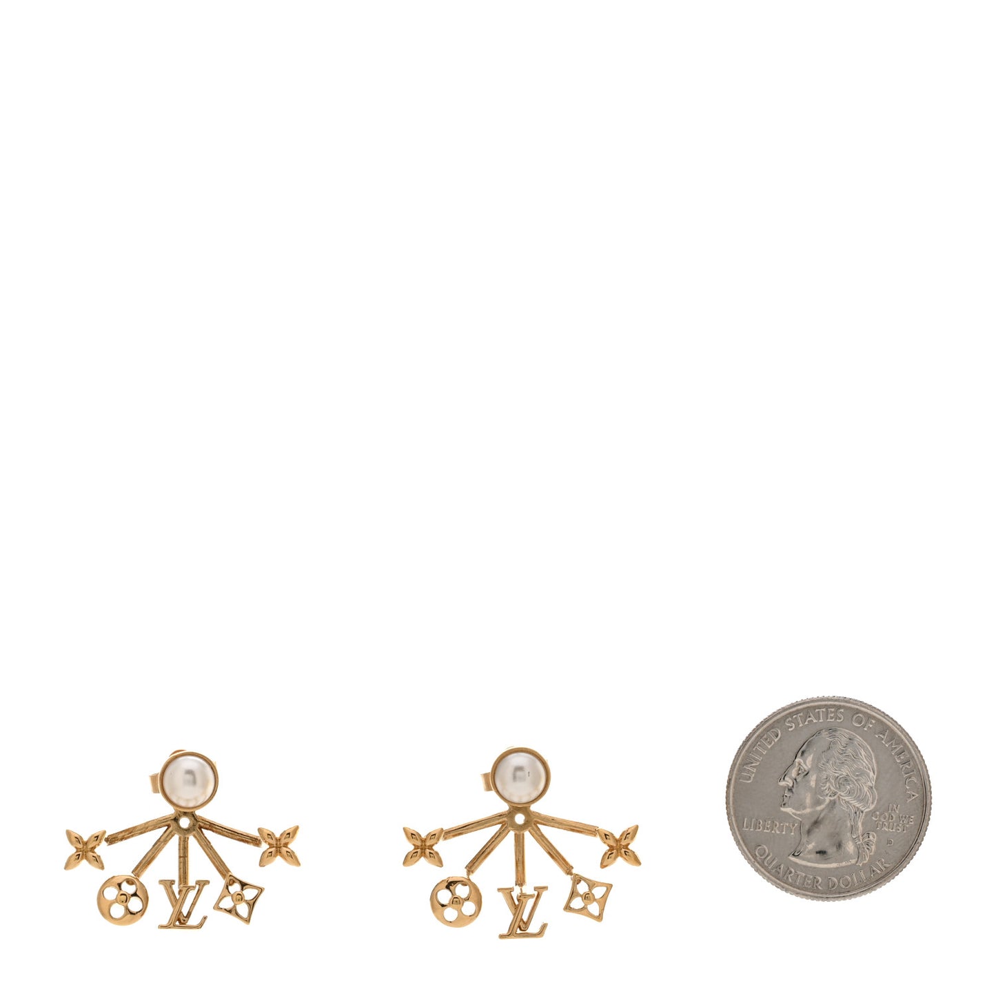 Metal Cruiser Earrings Gold