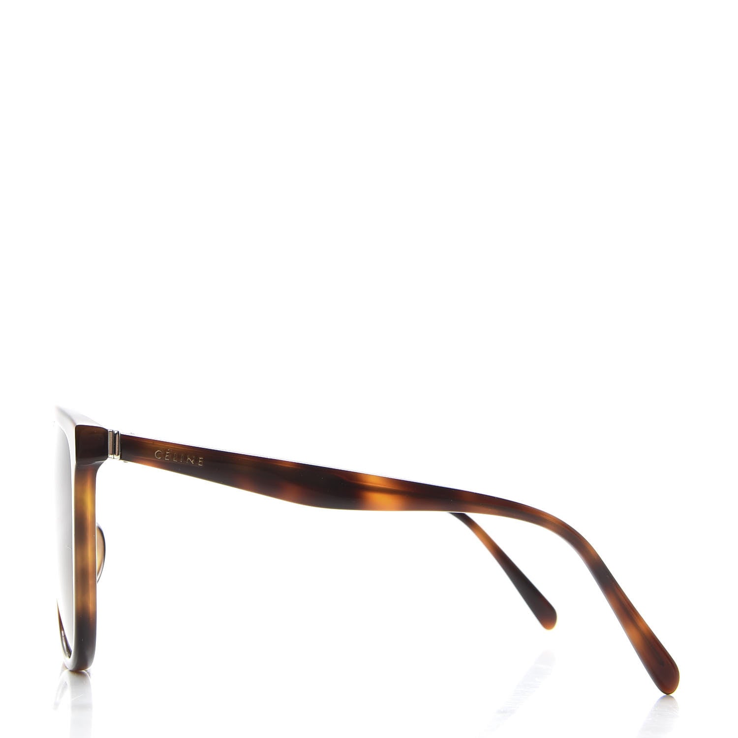 Celine Thin Shadow Sunglasses CL40006F Havana 3 of 7