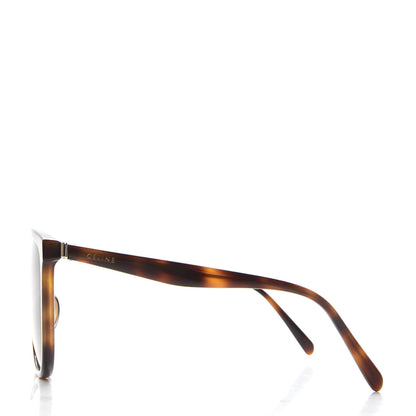 Celine Thin Shadow Sunglasses CL40006F Havana 3 of 7
