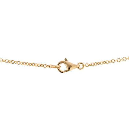 Anita Ko 18K Yellow Gold Diamond Delilah Crescent Necklace 5 of 7