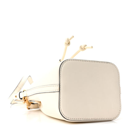 Valentino Garavani Nappa Mini VLogo Signature Bucket Bag Light Ivory 4 of 9