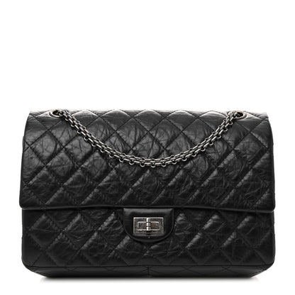Chanel Aged Calfskin Quilted 2.55 Reissue 226 Flap Black 1 of 11