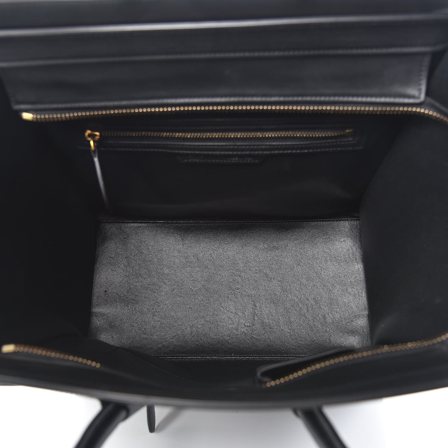 Smooth Calfskin Mini Luggage Black