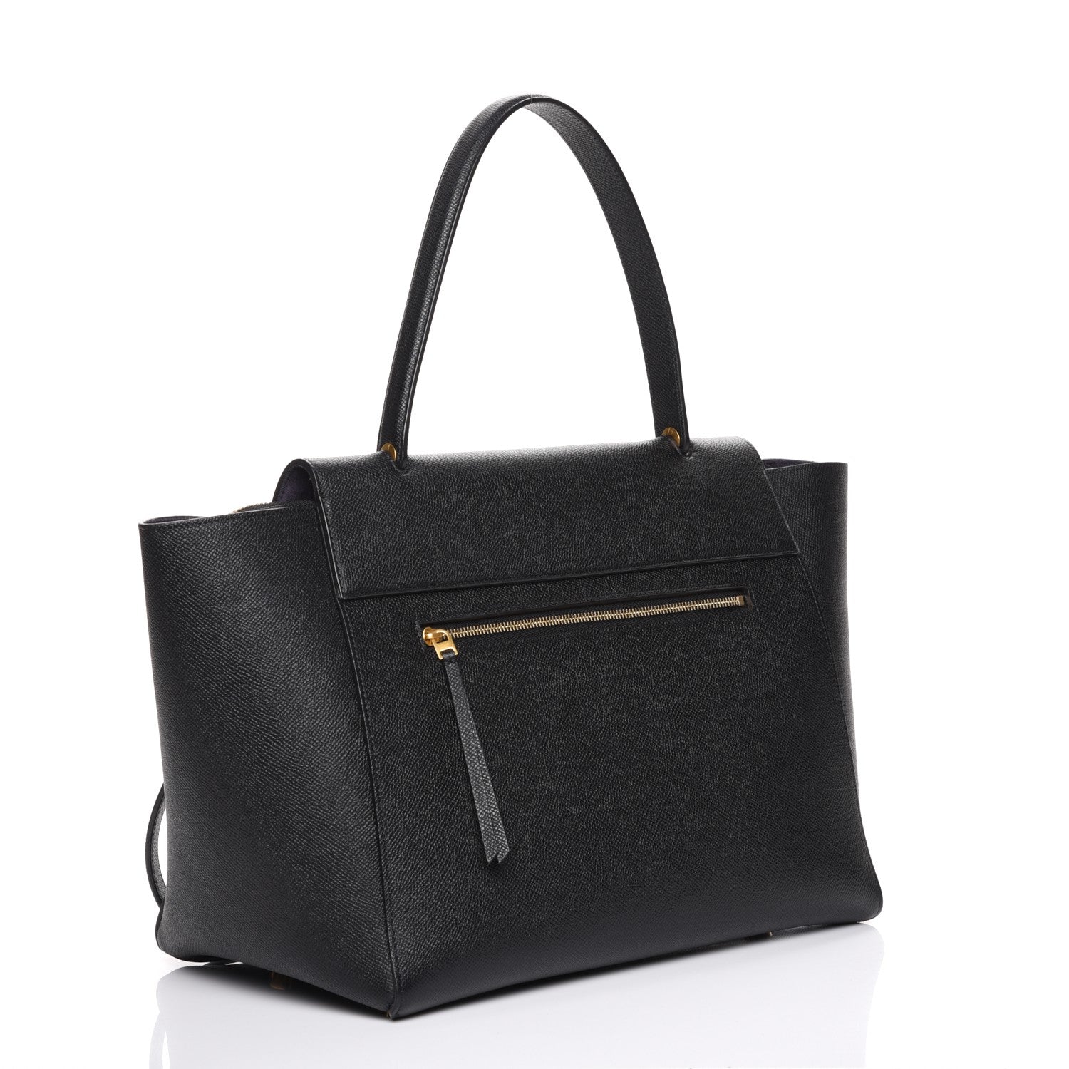 Celine Drummed Calfskin Small Belt Bag Black 11 of 16