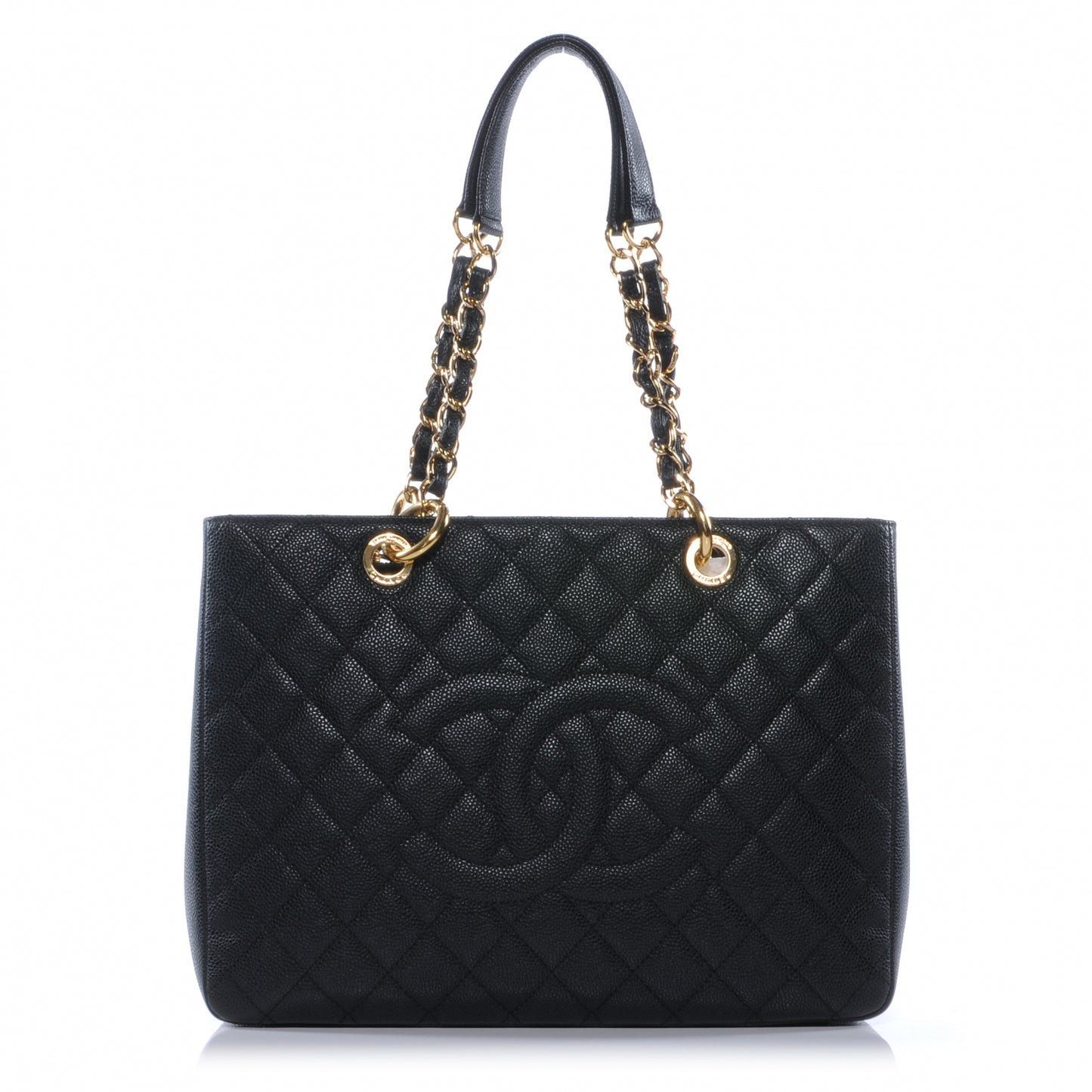 Caviar Grand Shopping Tote GST Black