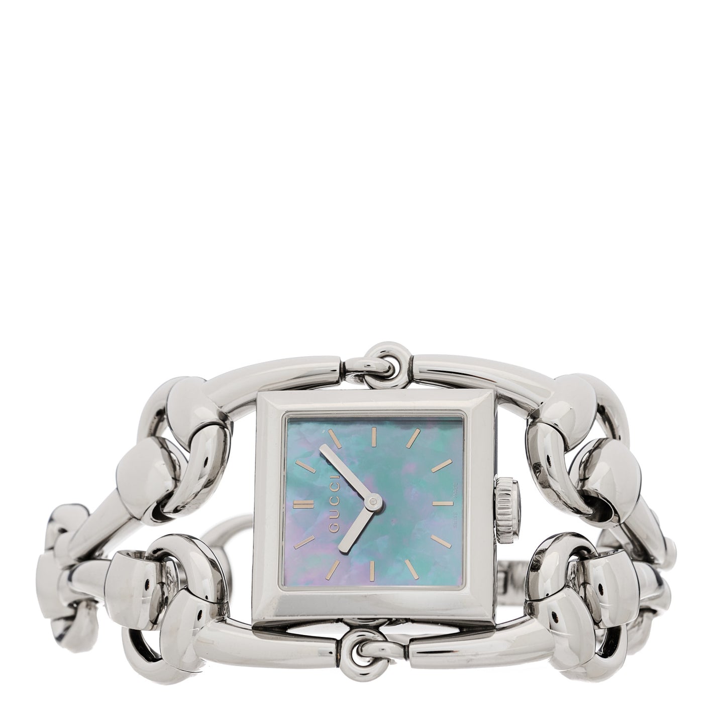 Stainless Steel Blue Mother of Pearl 20mm Signoria Quartz Watch