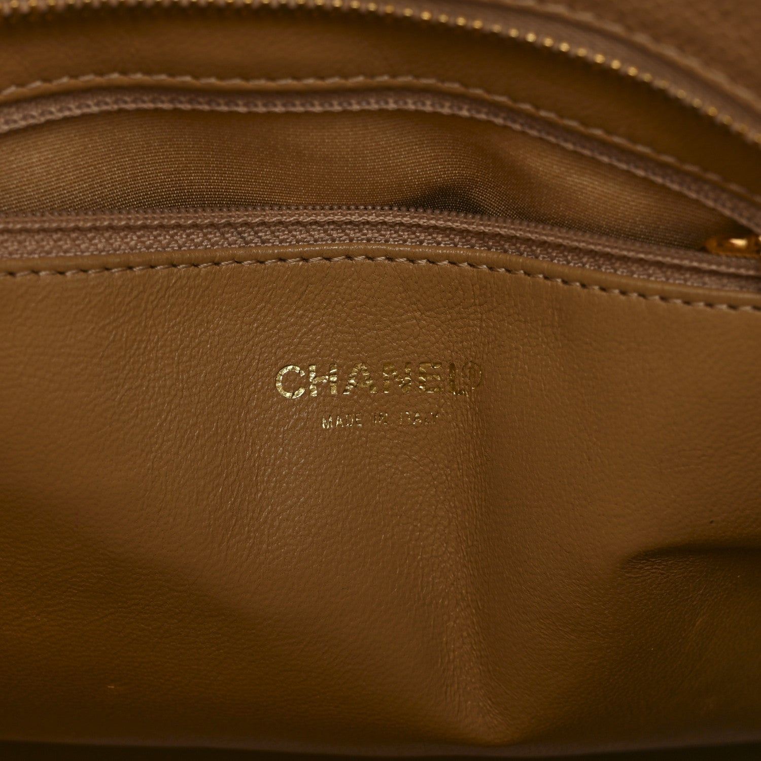 Chanel Caviar Quilted Medallion Tote Beige 6 of 10