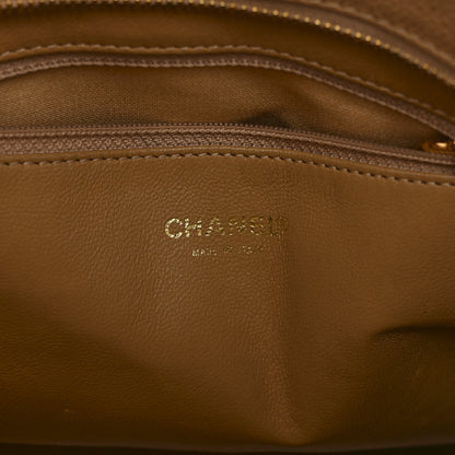 Chanel Caviar Quilted Medallion Tote Beige 6 of 10