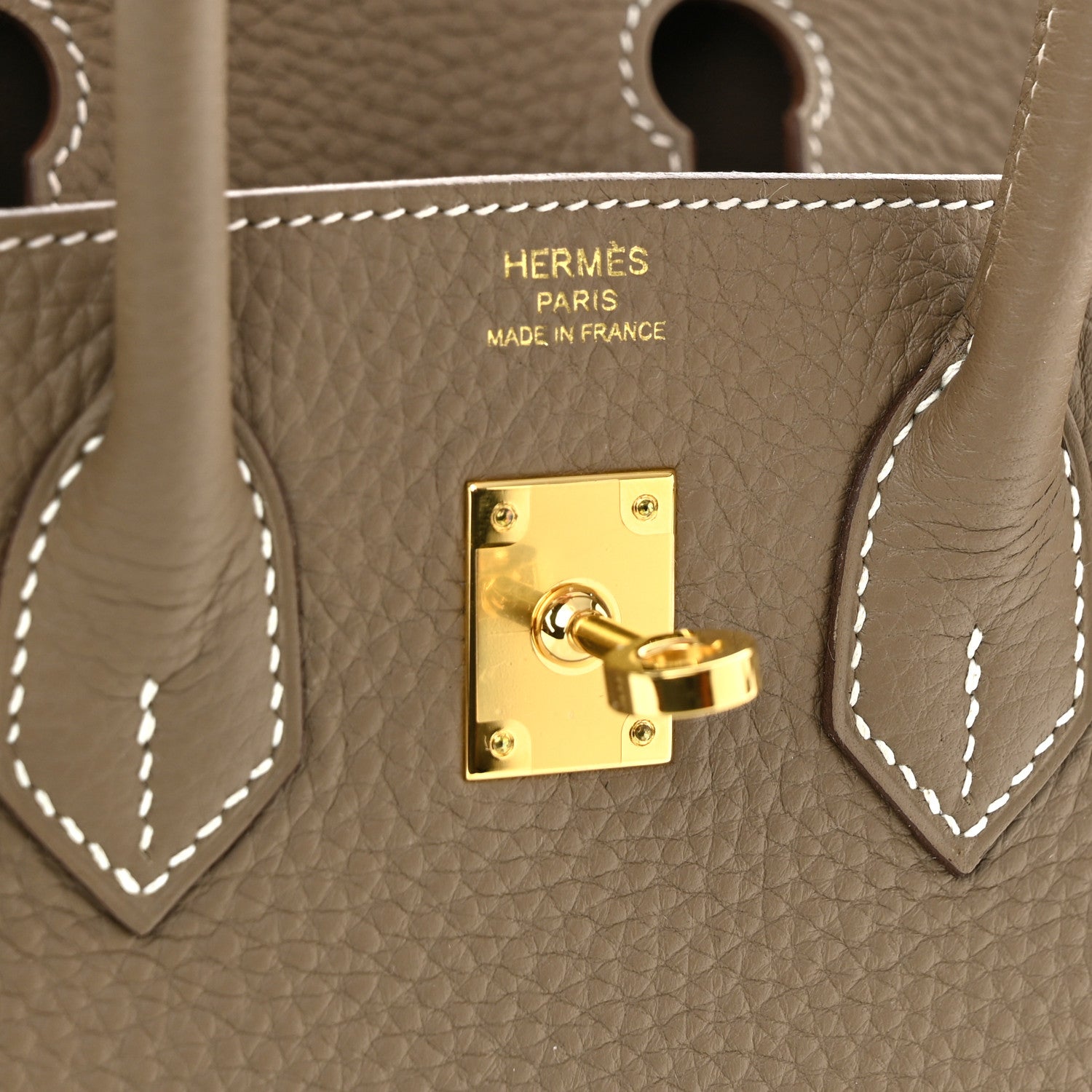 Hermes Togo Birkin 25 Etoupe 6 of 11