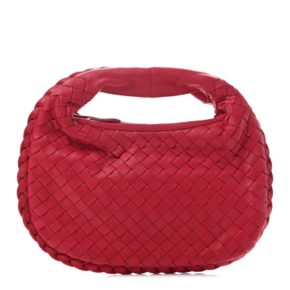 Bottega Veneta Nappa Intrecciato Mini Veneta Hobo Fuchsia 1 of 8