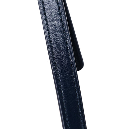 Saint Laurent Calfskin Matelasse Monogram Lou Camera Bag Navy 11 of 12