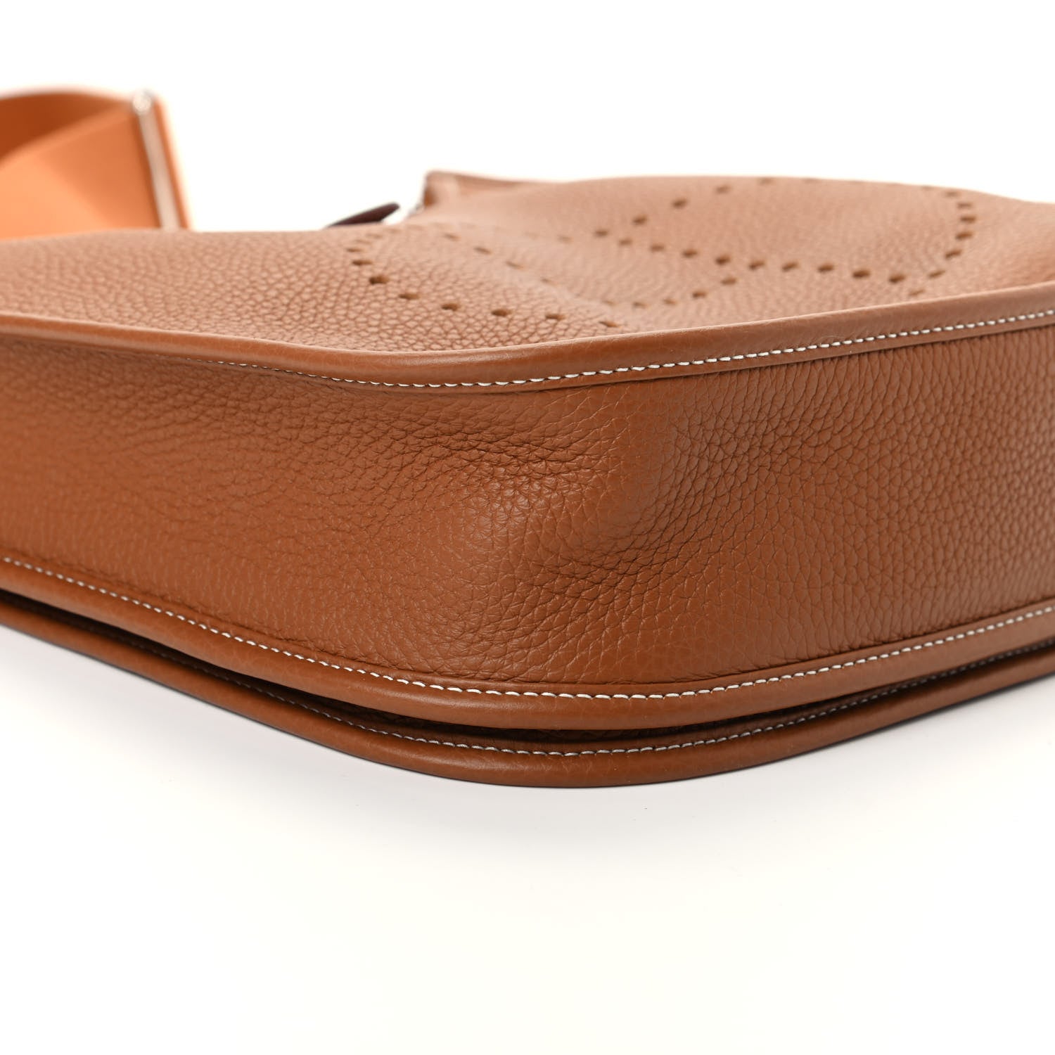 Hermes Taurillon Clemence Evelyne III PM Gold 6 of 9