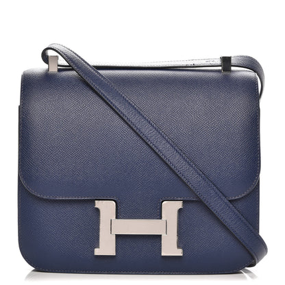 Hermes Epsom Constance 24 Bleu Saphir 1 of 20