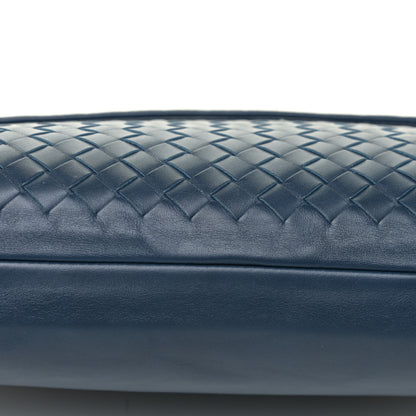 Bottega Veneta Nappa Intrecciato Flap Clutch Blue 7 of 16