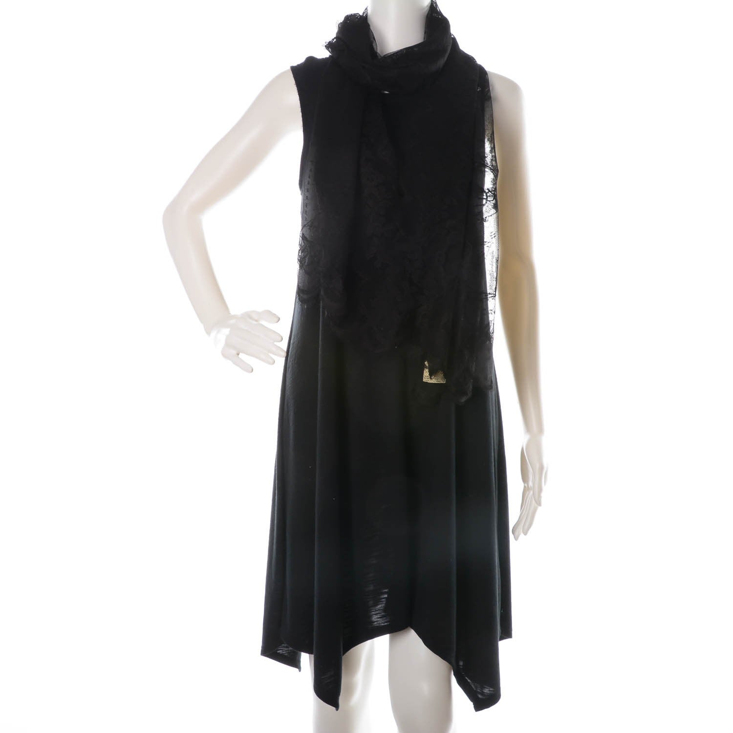 Hermes Dentelle Stole Black 2 of 4