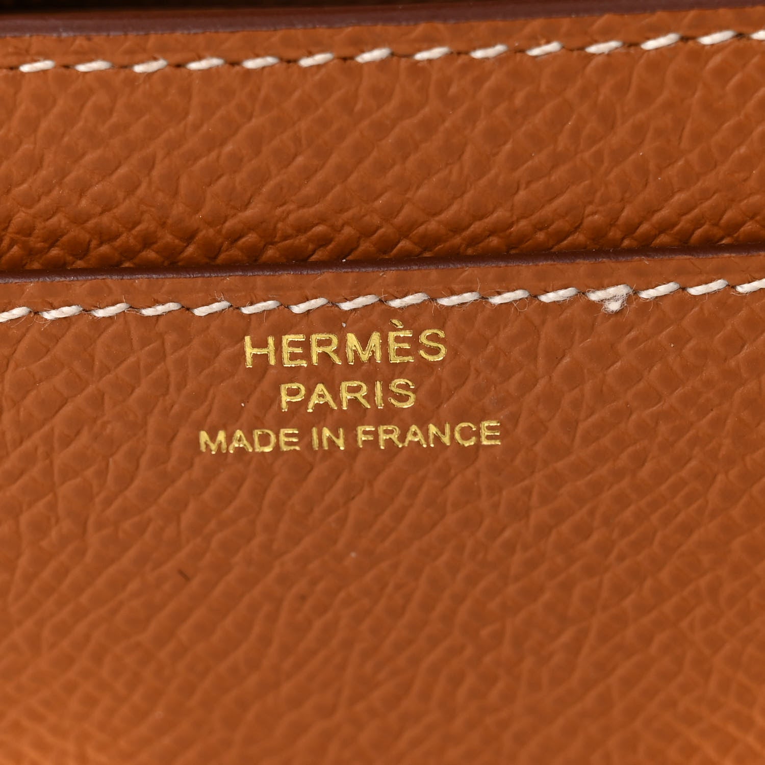 Hermes Epsom Constance Long Wallet To Go Gold 6 of 9