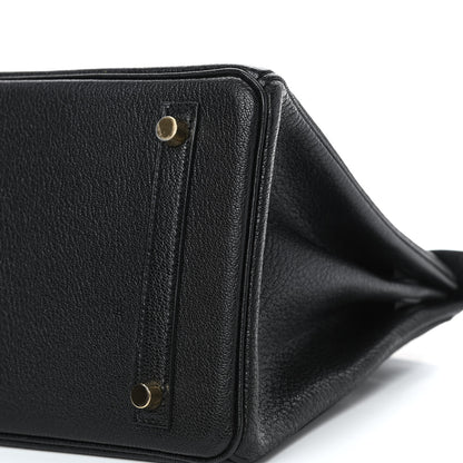 Hermes Chevre de Coromandel Birkin 30 Black 8 of 10