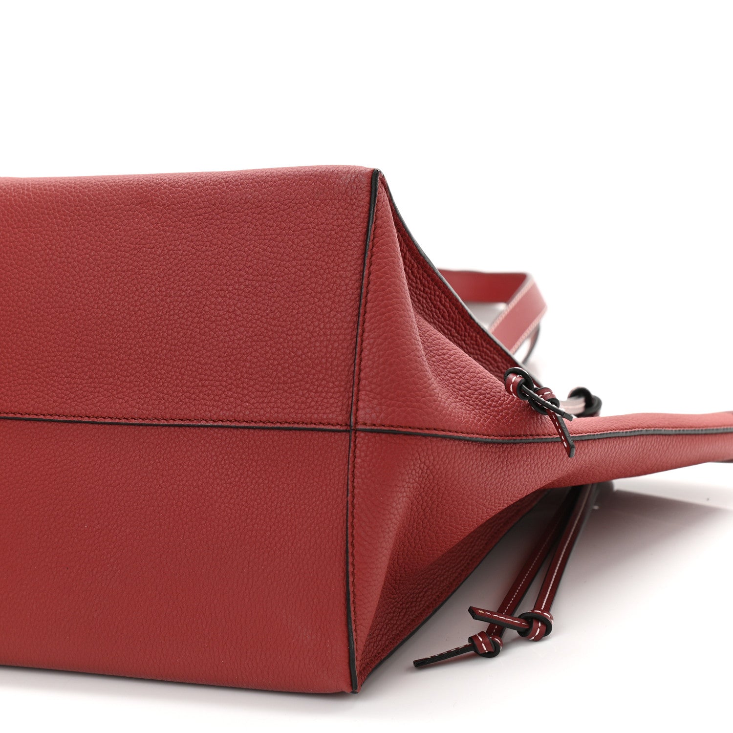 Loewe Soft Grained Calfskin Medium Cushion Tote Merlot 9 of 9