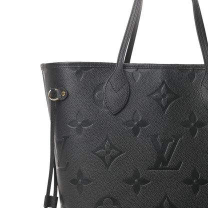 Louis Vuitton Empreinte Monogram Giant Neverfull MM Black 8 of 11
