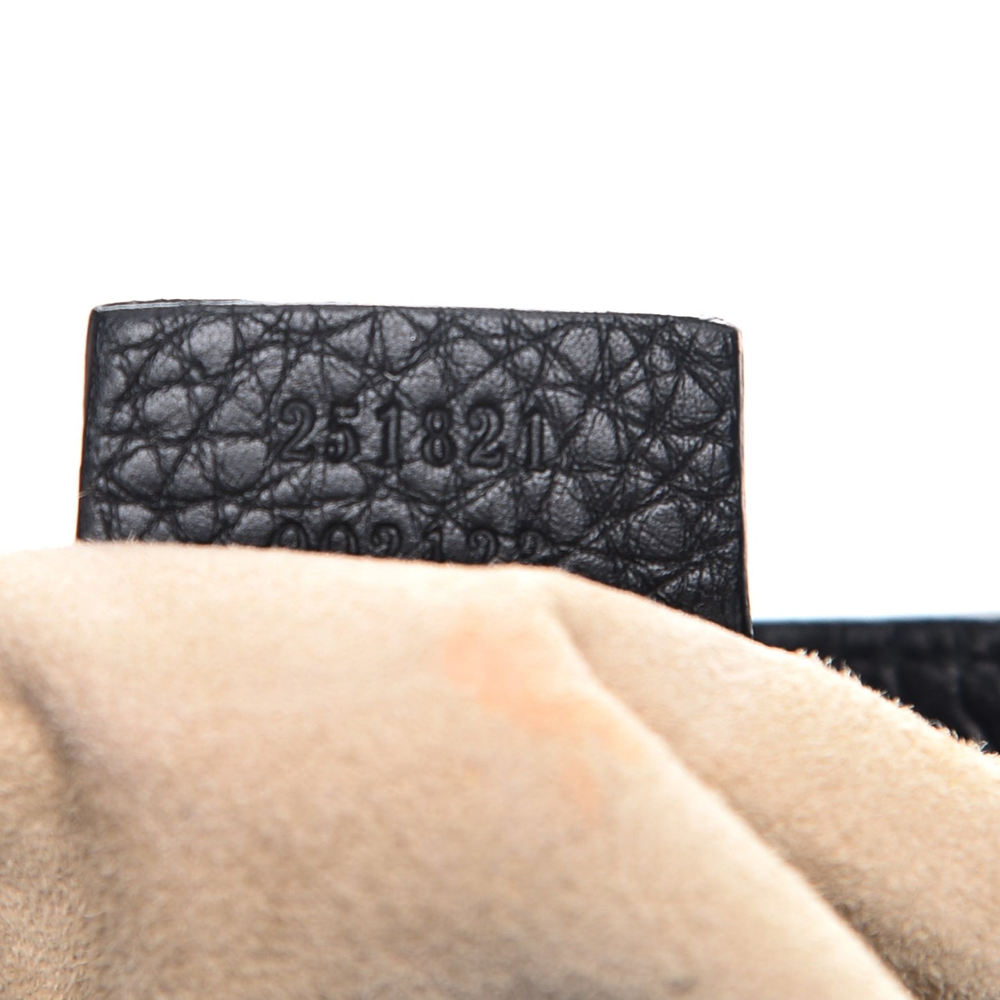 Pebbled Calfskin Small 1973 Chain Shoulder Bag Black