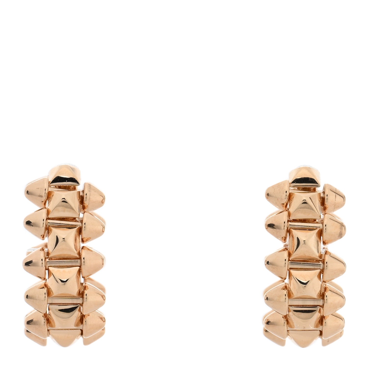 Cartier 18K Pink Gold Mini Clash de Cartier Earrings 1 of 5