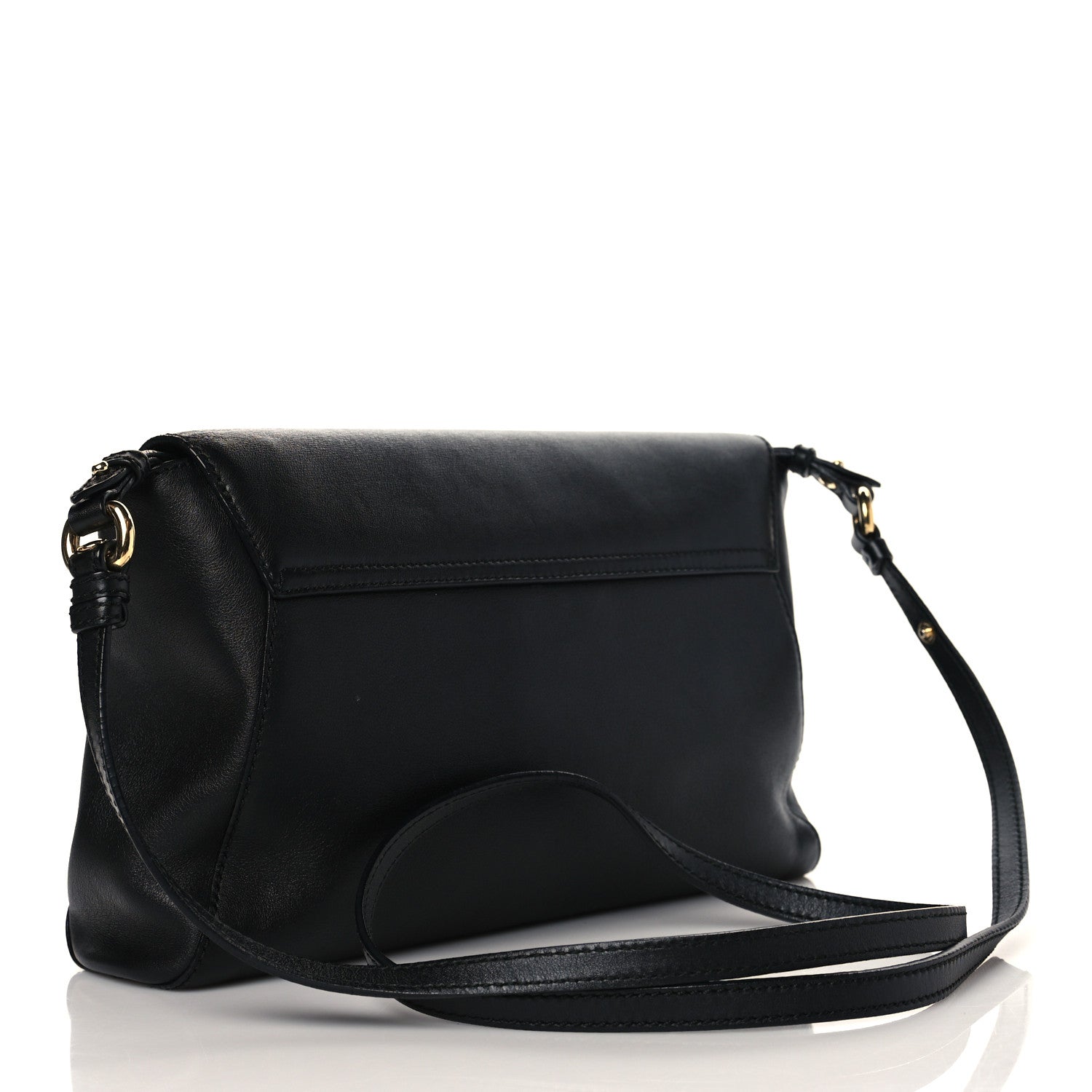Salvatore Ferragamo Calfskin Abbey Crossbody Black 3 of 11