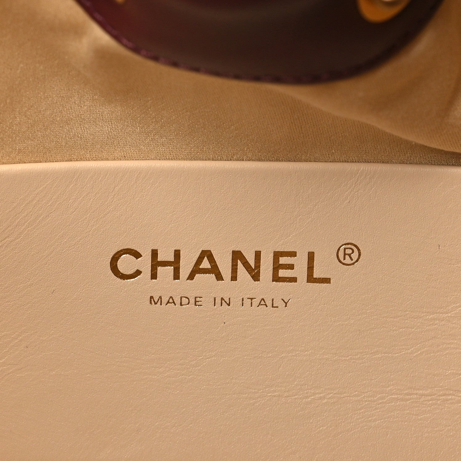 Chanel Pony Hair Mini Chanel 25 Handbag Beige Black 5 of 10