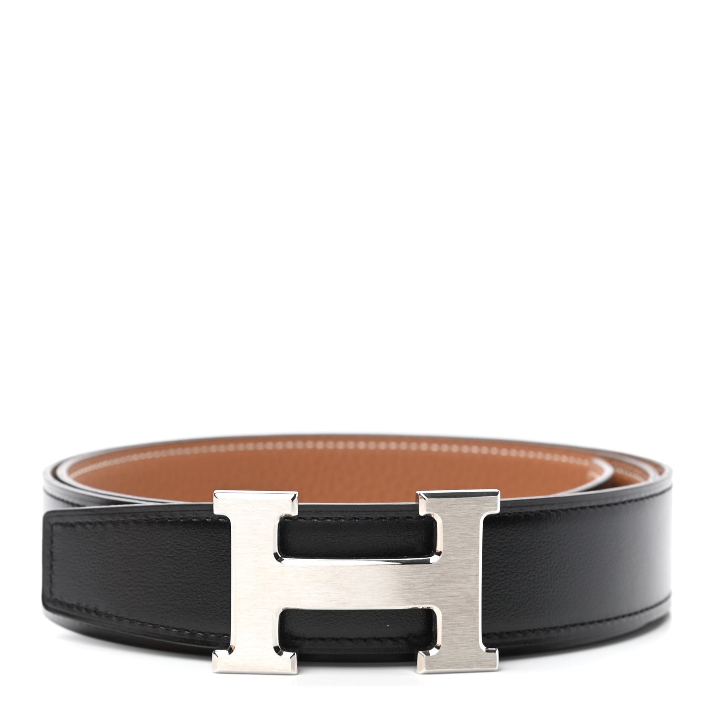 Box Togo H Belt 95 Black Gold