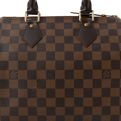 Louis Vuitton Damier Ebene Speedy 25 8 of 10