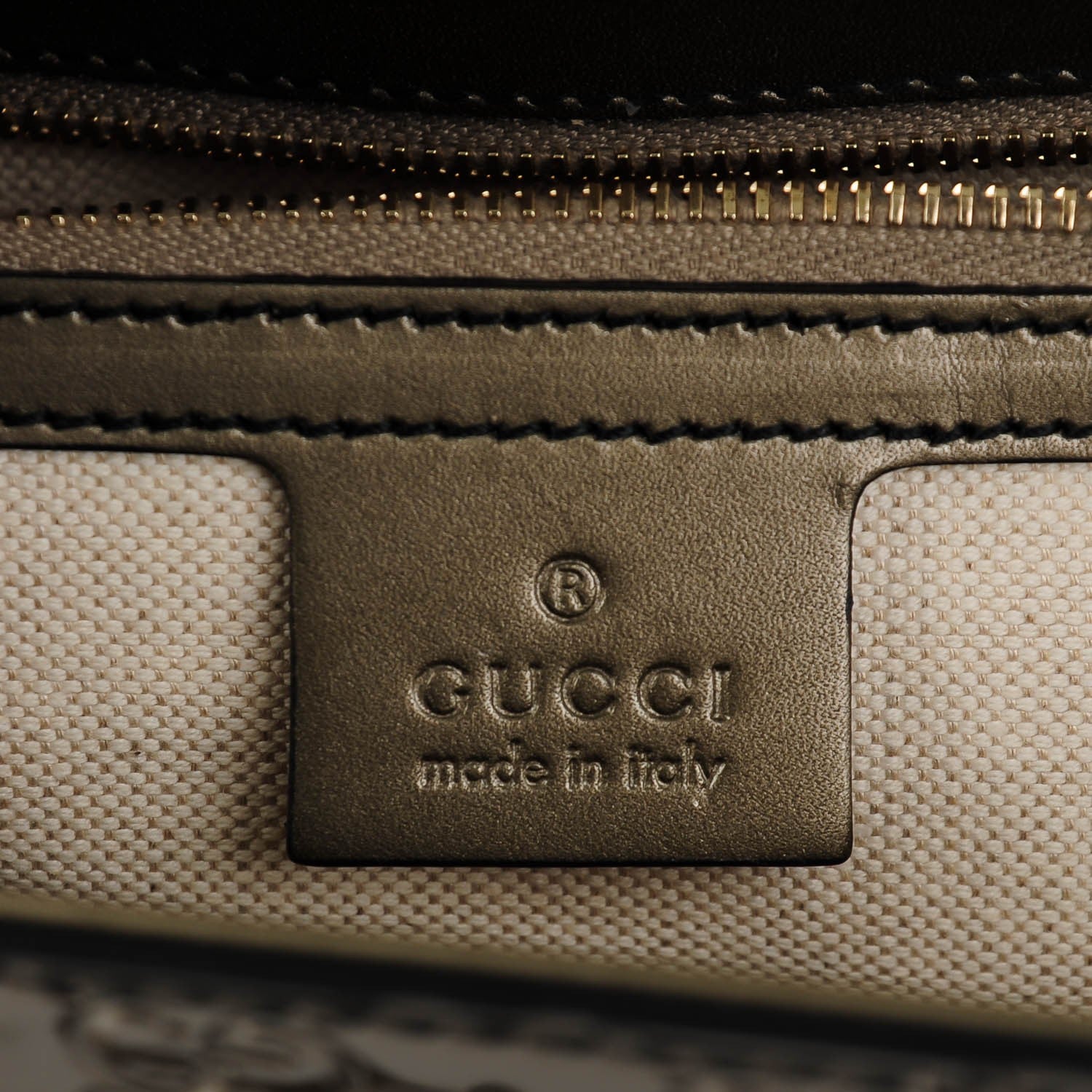 Gucci Shine Guccissima Large Emily Chain Shoulder Bag Sasso 6 of 7